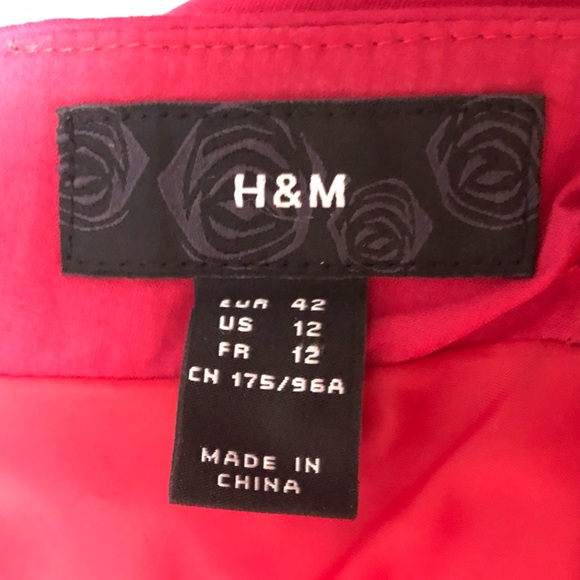 Dark Pink Lined Dress - Picture 12 of 12